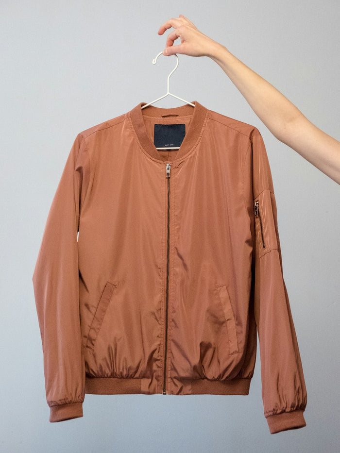 Boucle Bomber Jacket